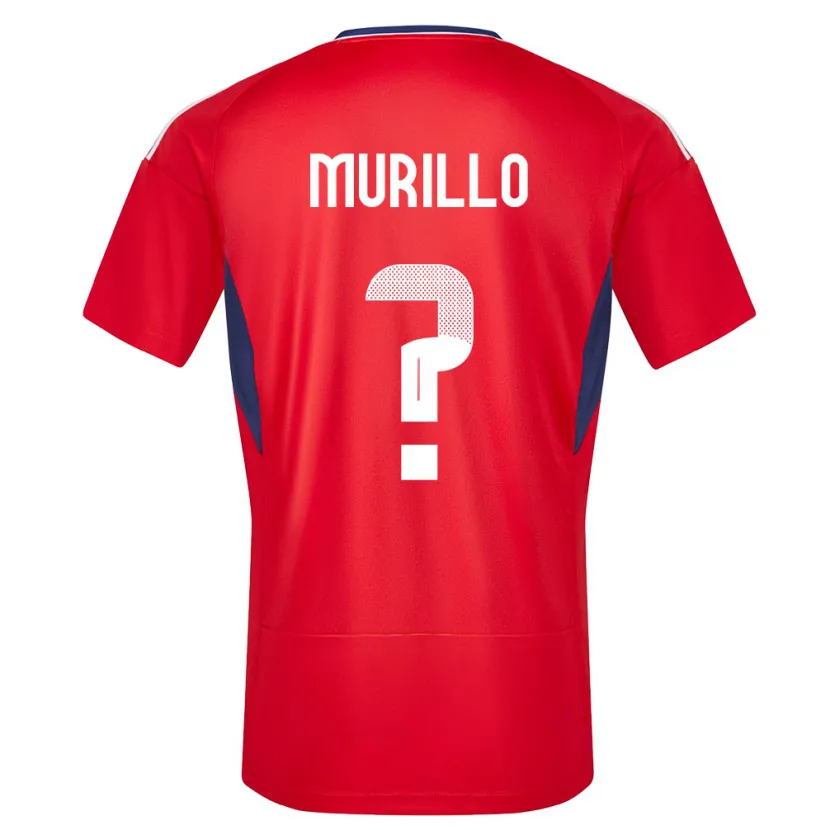 Danxen Kinder Costa Rica Isaac Murillo #0 Rot Heimtrikot Trikot 24-26 T-Shirt