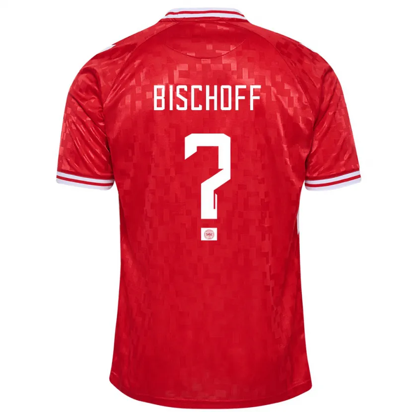 Danxen Kinder Dänemark Clement Bischoff #0 Rot Heimtrikot Trikot 24-26 T-Shirt