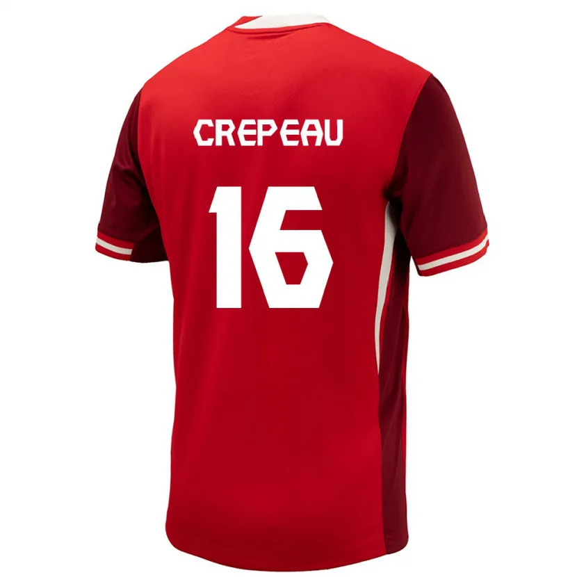 Danxen Kinder Kanada Maxime Crépeau #16 Rot Heimtrikot Trikot 24-26 T-Shirt