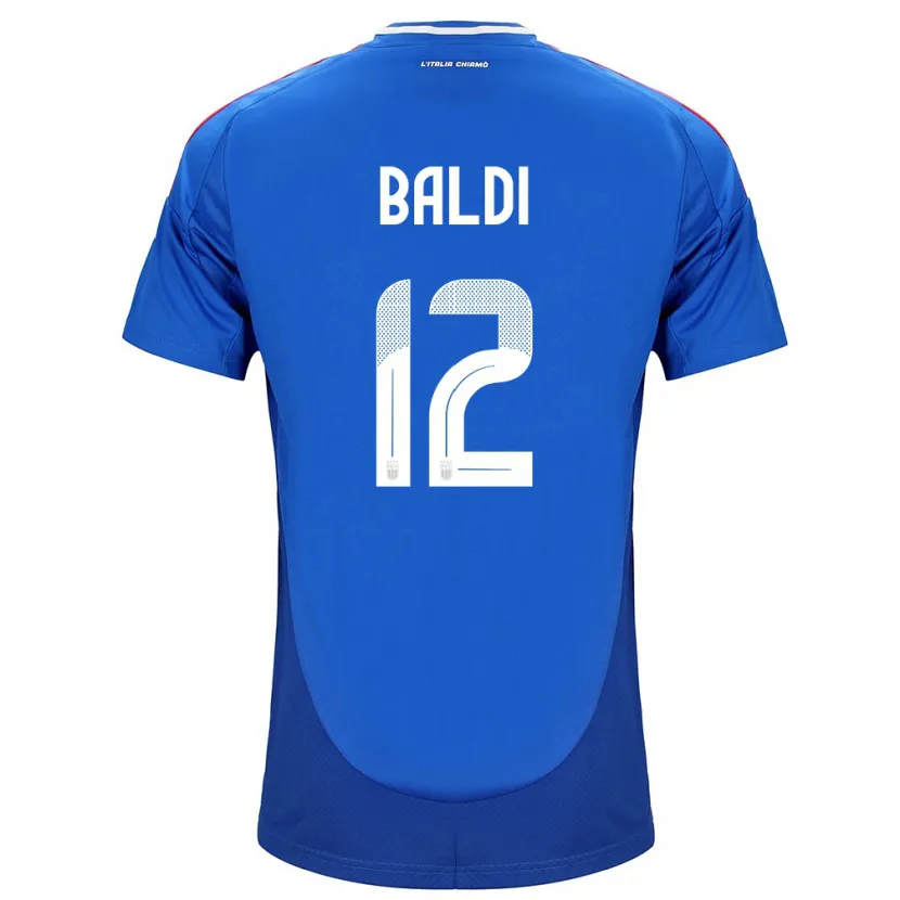 Danxen Kinder Italien Rachele Baldi #12 Blau Heimtrikot Trikot 24-26 T-Shirt