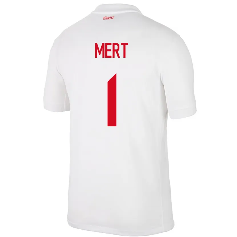 Danxen Kinder Türkei Mert Günok #1 Weiß Heimtrikot Trikot 24-26 T-Shirt