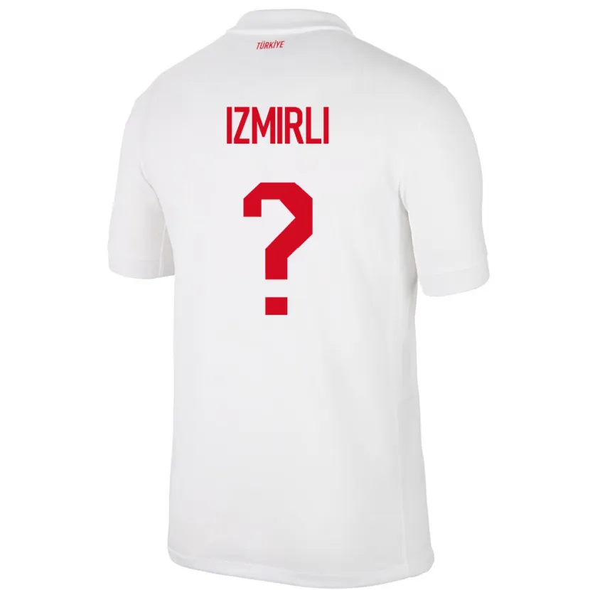 Danxen Kinder Türkei Ege İzmirli #0 Weiß Heimtrikot Trikot 24-26 T-Shirt