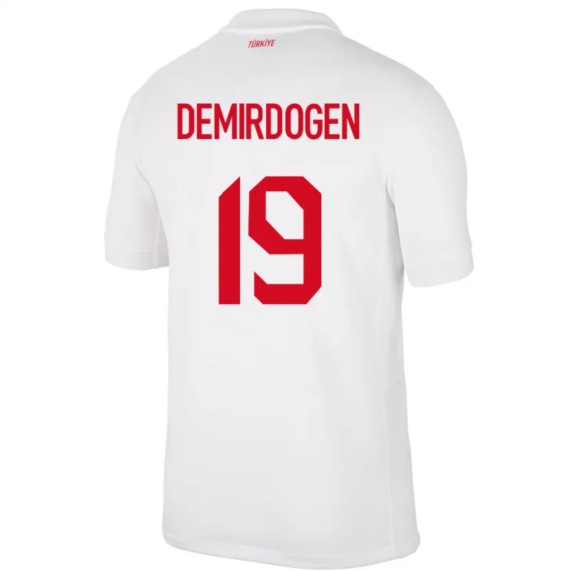 Danxen Kinder Türkei Neslihan Demirdögen #19 Weiß Heimtrikot Trikot 24-26 T-Shirt