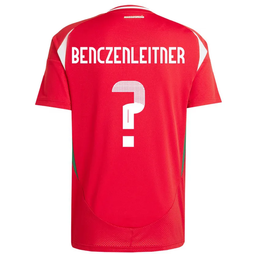 Danxen Kinder Ungarn Barna Benczenleitner #0 Rot Heimtrikot Trikot 24-26 T-Shirt