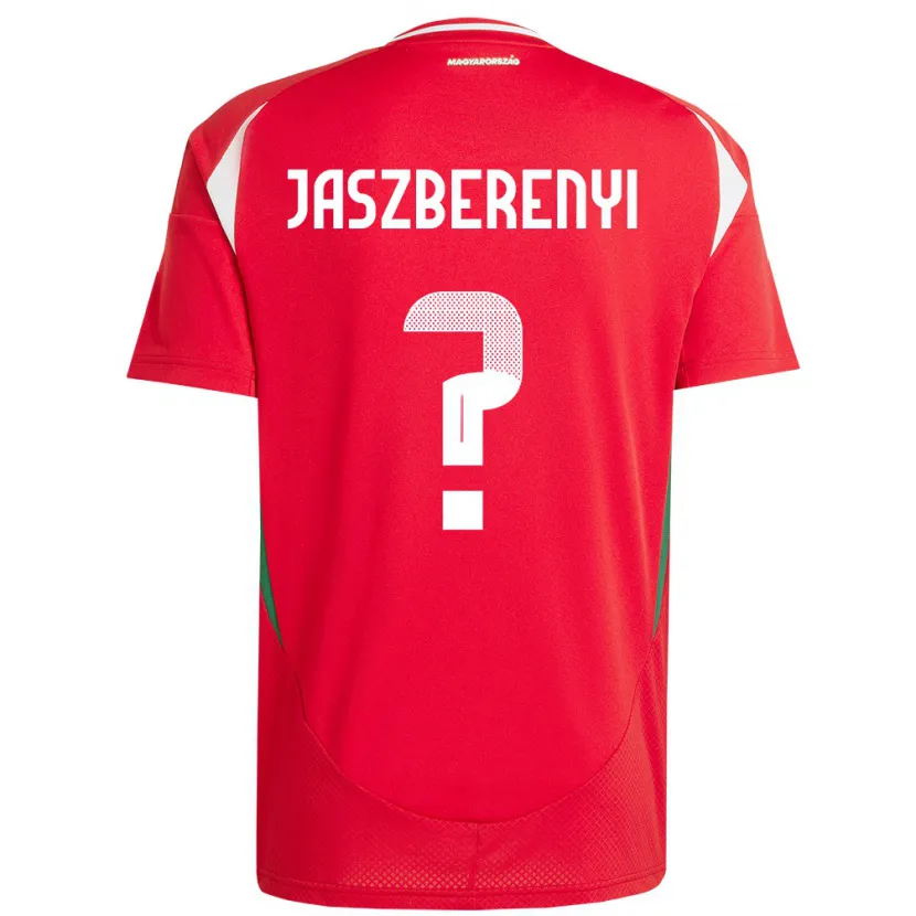 Danxen Kinder Ungarn Péter Jászberényi #0 Rot Heimtrikot Trikot 24-26 T-Shirt