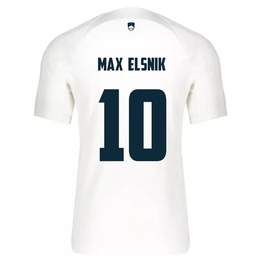 Danxen Kinder Slowenien Timi Max Elsnik #10 Weiß Heimtrikot Trikot 24-26 T-Shirt