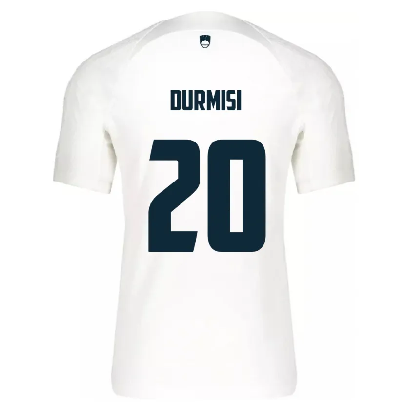 Danxen Kinder Slowenien Arman Durmisi #20 Weiß Heimtrikot Trikot 24-26 T-Shirt