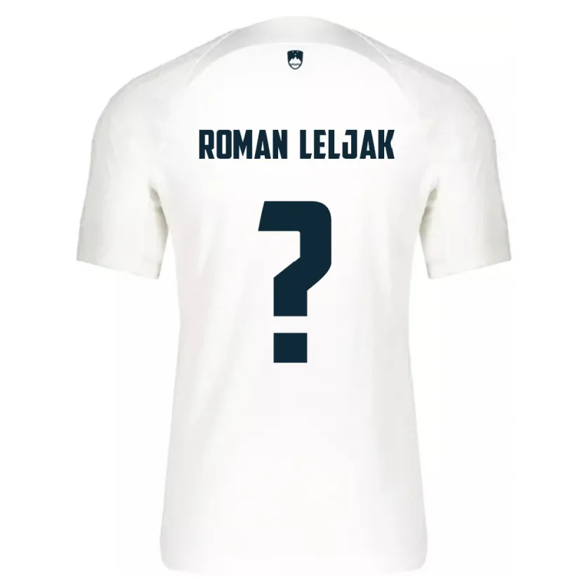 Danxen Kinder Slowenien Nejc Roman Leljak #0 Weiß Heimtrikot Trikot 24-26 T-Shirt
