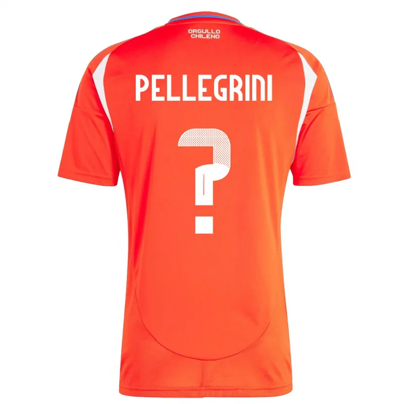Danxen Kinder Chile Maya Pellegrini #0 Rot Heimtrikot Trikot 24-26 T-Shirt
