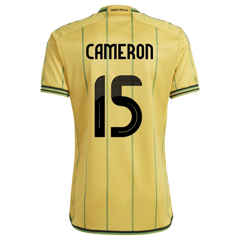 Danxen Kinder Jamaika Tiffany Cameron #15 Gelb Heimtrikot Trikot 24-26 T-Shirt