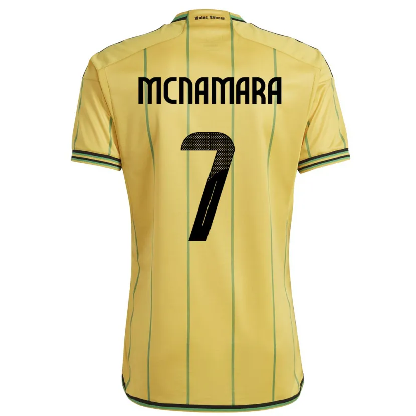Danxen Kinder Jamaika Peyton Mcnamara #7 Gelb Heimtrikot Trikot 24-26 T-Shirt