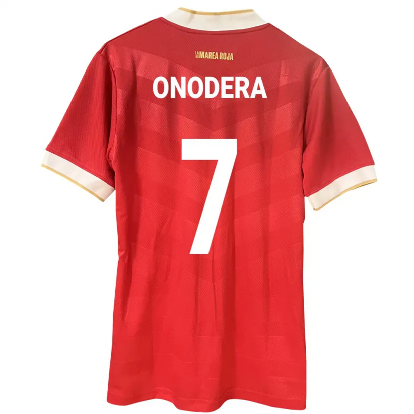 Danxen Kinder Panama Alison Onodera #7 Rot Heimtrikot Trikot 24-26 T-Shirt