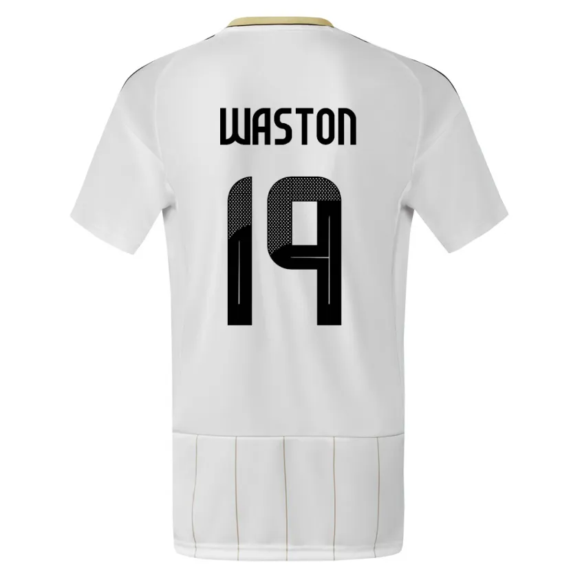 Danxen Kinder Costa Rica Kendall Waston #19 Weiß Auswärtstrikot Trikot 24-26 T-Shirt
