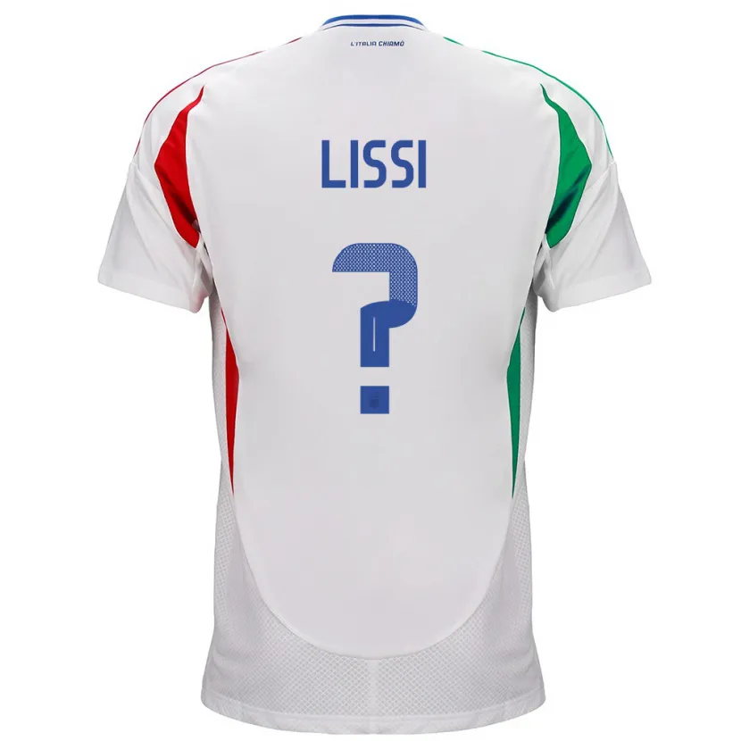 Danxen Kinder Italien Thomas Lissi #0 Weiß Auswärtstrikot Trikot 24-26 T-Shirt