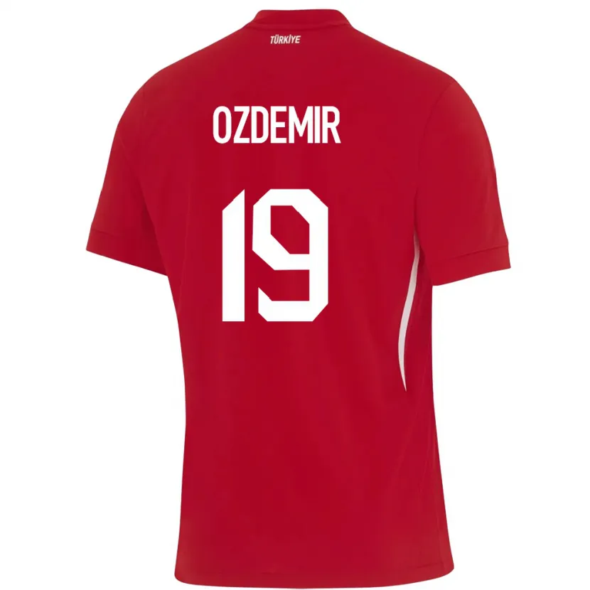 Danxen Kinder Türkei Halil Özdemir #19 Rot Auswärtstrikot Trikot 24-26 T-Shirt