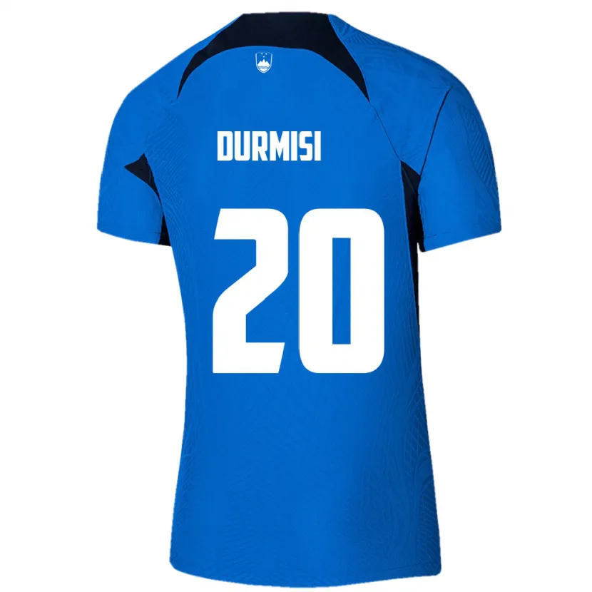 Danxen Kinder Slowenien Arman Durmisi #20 Blau Auswärtstrikot Trikot 24-26 T-Shirt