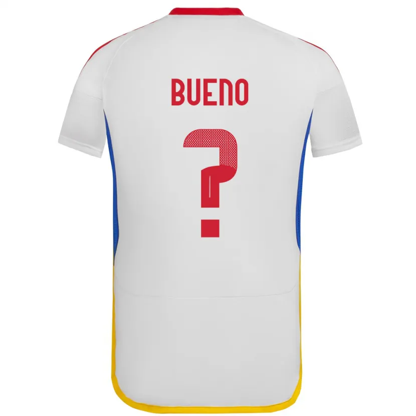 Danxen Kinder Venezuela Jesús Bueno #0 Weiß Auswärtstrikot Trikot 24-26 T-Shirt