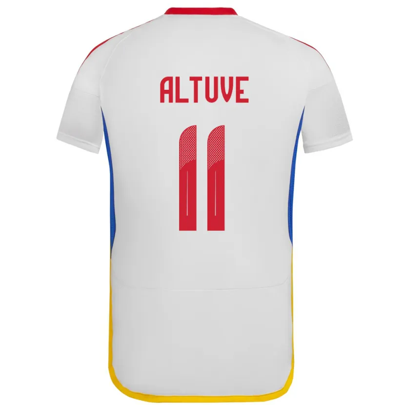 Danxen Kinder Venezuela Oriana Altuve #11 Weiß Auswärtstrikot Trikot 24-26 T-Shirt