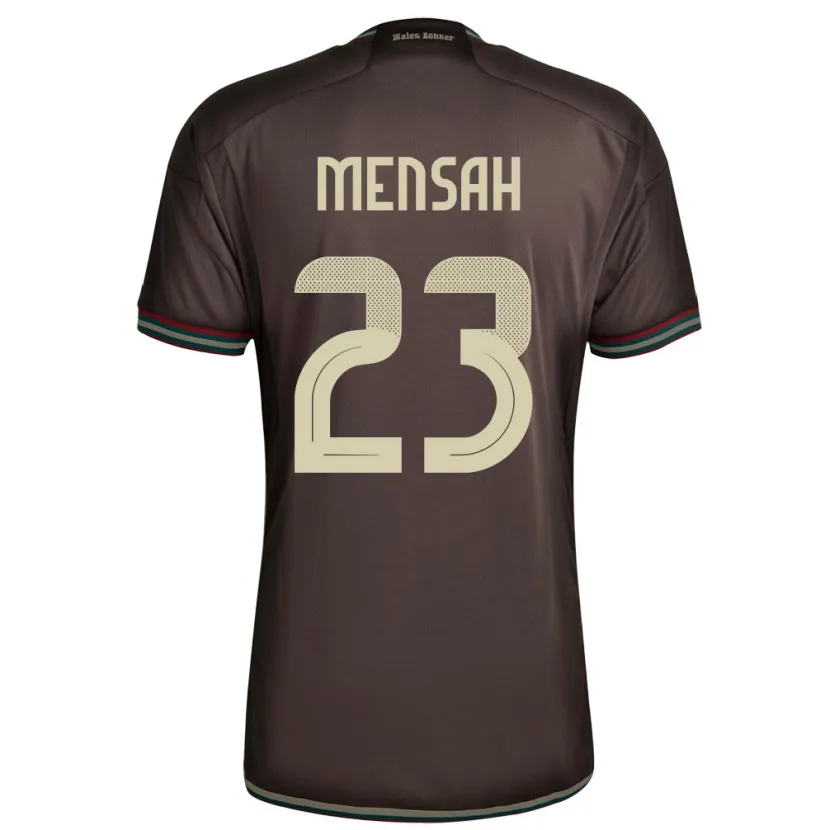 Danxen Kinder Jamaika Serena Mensah #23 Nachtbraun Auswärtstrikot Trikot 24-26 T-Shirt