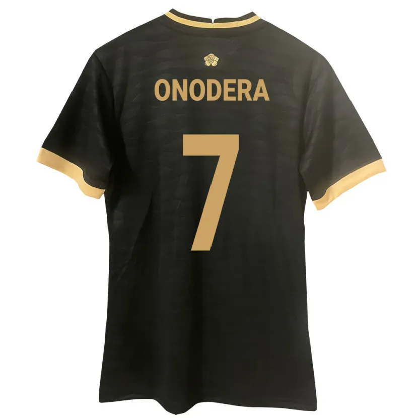 Danxen Kinder Panama Alison Onodera #7 Schwarz Auswärtstrikot Trikot 24-26 T-Shirt