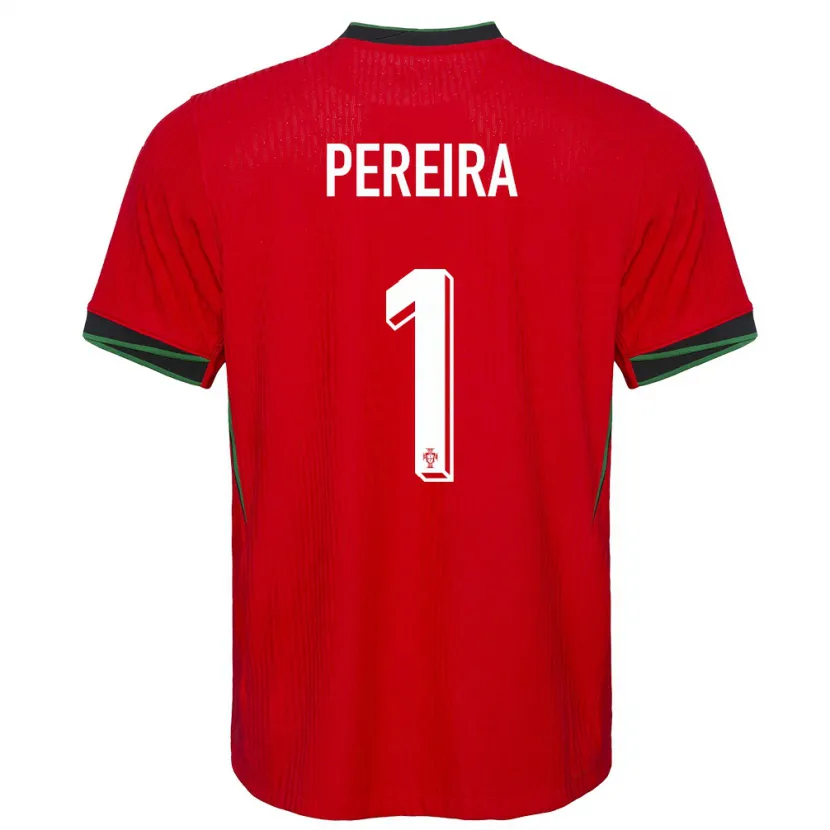 Danxen Herren Portugal Ines Pereira #1 Rot Heimtrikot Trikot 24-26 T-Shirt