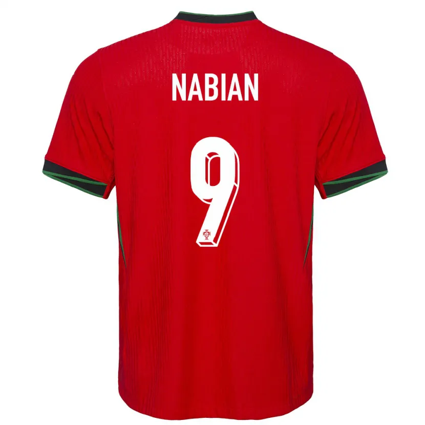 Danxen Herren Portugal Herculano Nabian #9 Rot Heimtrikot Trikot 24-26 T-Shirt