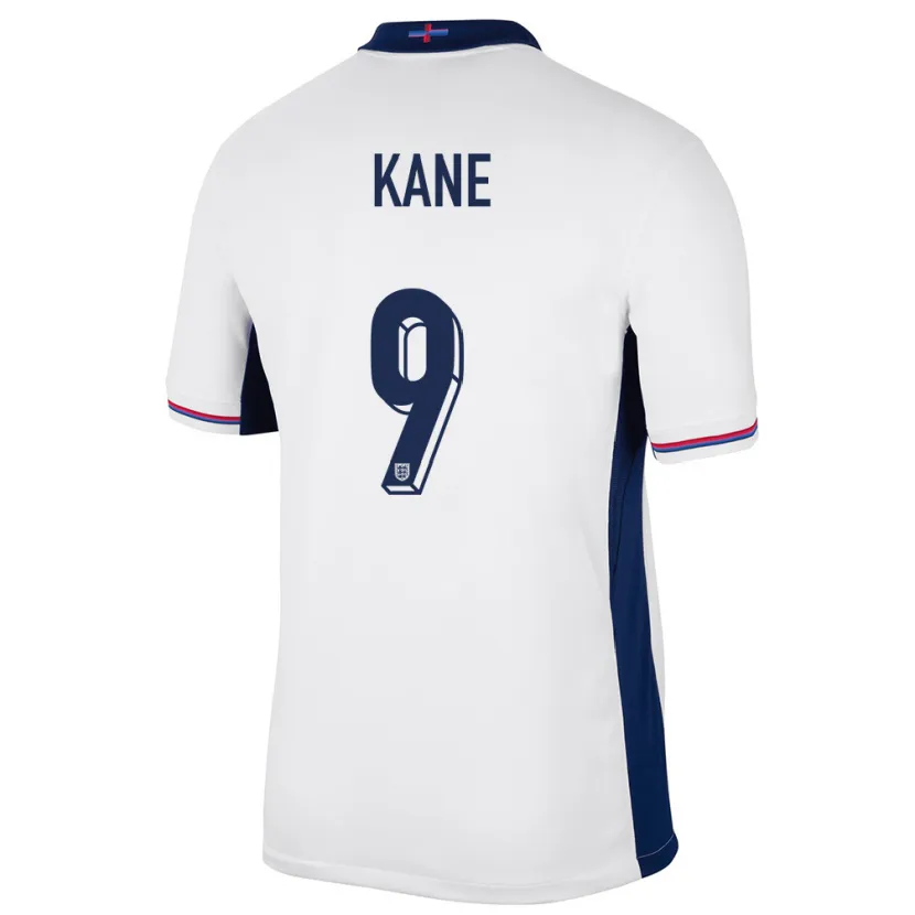 Danxen Herren England Harry Kane #9 Weiß Heimtrikot Trikot 24-26 T-Shirt