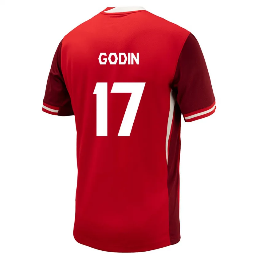 Danxen Herren Kanada Étienne Godin #17 Rot Heimtrikot Trikot 24-26 T-Shirt