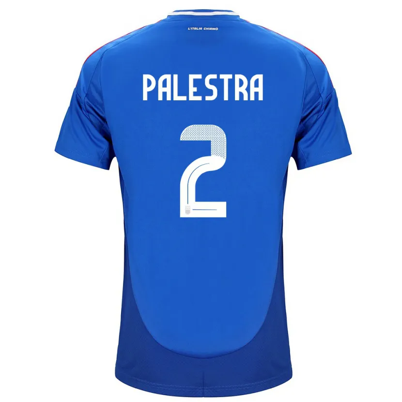 Danxen Herren Italien Marco Palestra #2 Blau Heimtrikot Trikot 24-26 T-Shirt