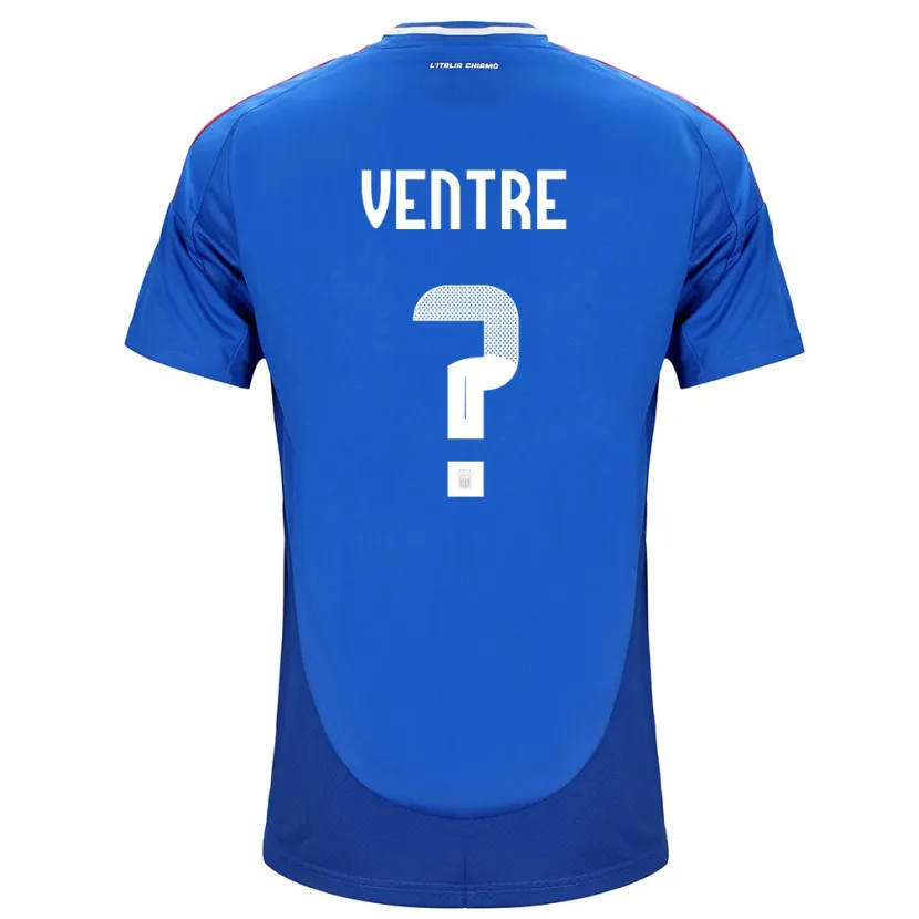 Danxen Herren Italien Alessandro Ventre #0 Blau Heimtrikot Trikot 24-26 T-Shirt