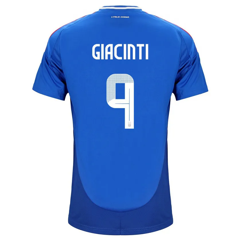 Danxen Herren Italien Valentina Giacinti #9 Blau Heimtrikot Trikot 24-26 T-Shirt