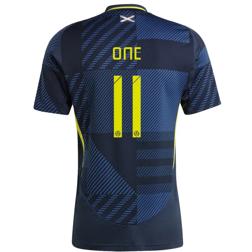 Danxen Herren Schottland Ryan Oné #11 Dunkelblau Heimtrikot Trikot 24-26 T-Shirt