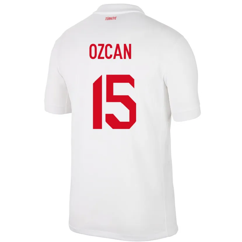 Danxen Herren Türkei Salih Özcan #15 Weiß Heimtrikot Trikot 24-26 T-Shirt