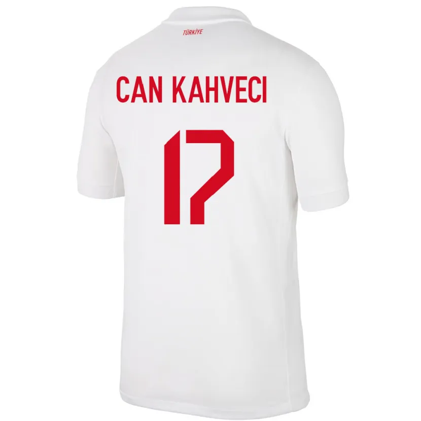 Danxen Herren Türkei İrfan Can Kahveci #17 Weiß Heimtrikot Trikot 24-26 T-Shirt