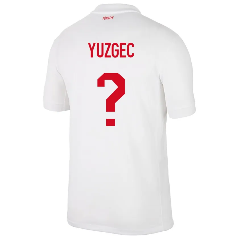 Danxen Herren Türkei Ada Yüzgeç #0 Weiß Heimtrikot Trikot 24-26 T-Shirt
