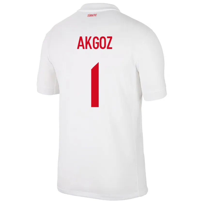 Danxen Herren Türkei Selda Akgöz #1 Weiß Heimtrikot Trikot 24-26 T-Shirt