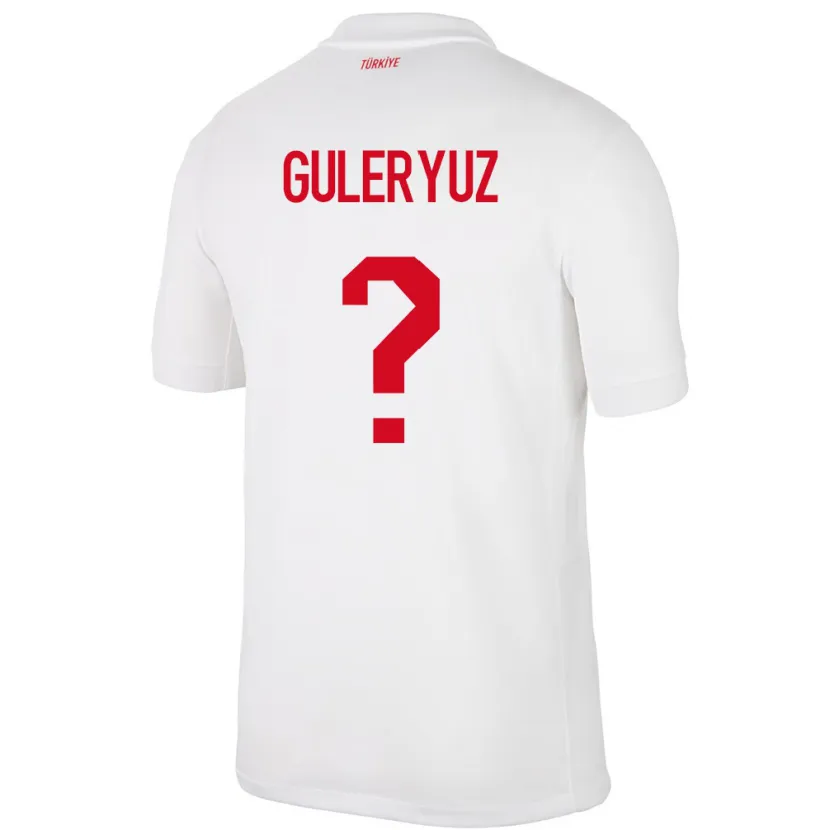 Danxen Herren Türkei Göknur Güleryüz #0 Weiß Heimtrikot Trikot 24-26 T-Shirt