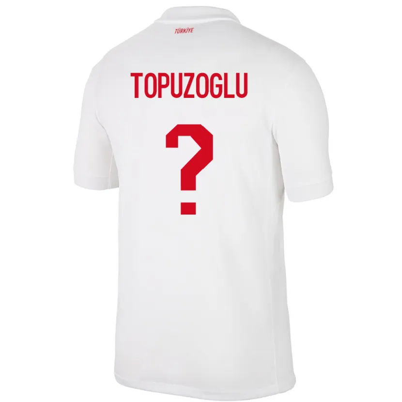 Danxen Herren Türkei Berna Topuzoğlu #0 Weiß Heimtrikot Trikot 24-26 T-Shirt