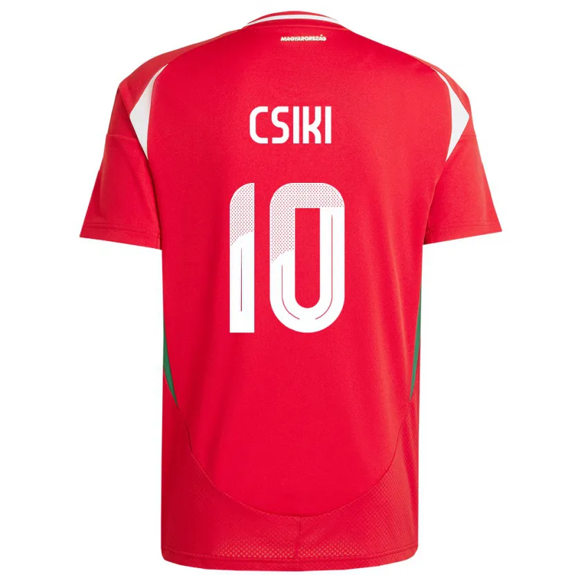 Danxen Herren Ungarn Anna Csiki #10 Rot Heimtrikot Trikot 24-26 T-Shirt