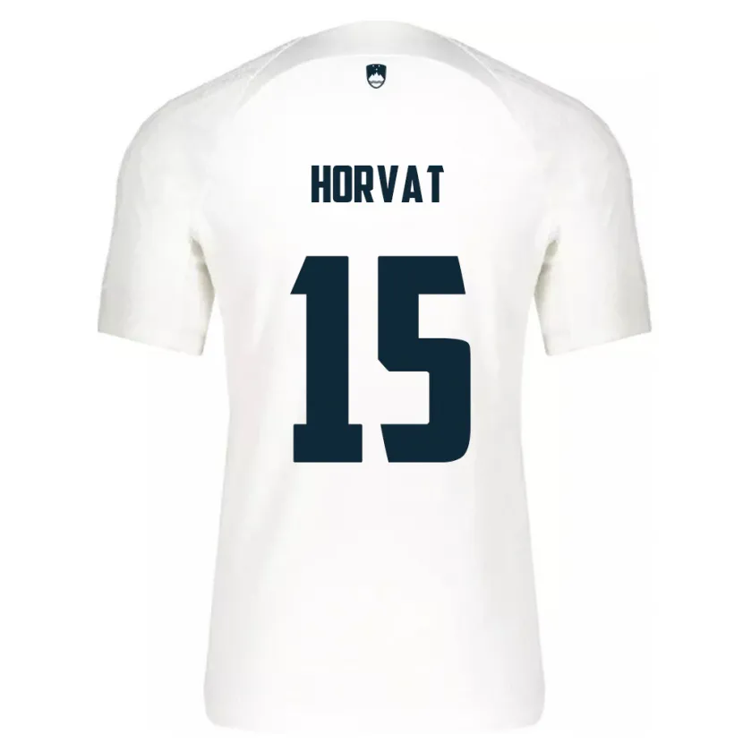 Danxen Herren Slowenien Tomi Horvat #15 Weiß Heimtrikot Trikot 24-26 T-Shirt