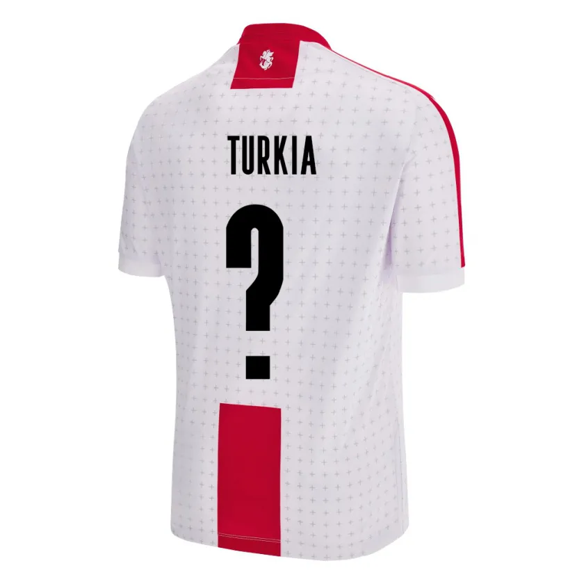 Danxen Herren Georgien Aleksandre Turkia #0 Weiß Heimtrikot Trikot 24-26 T-Shirt