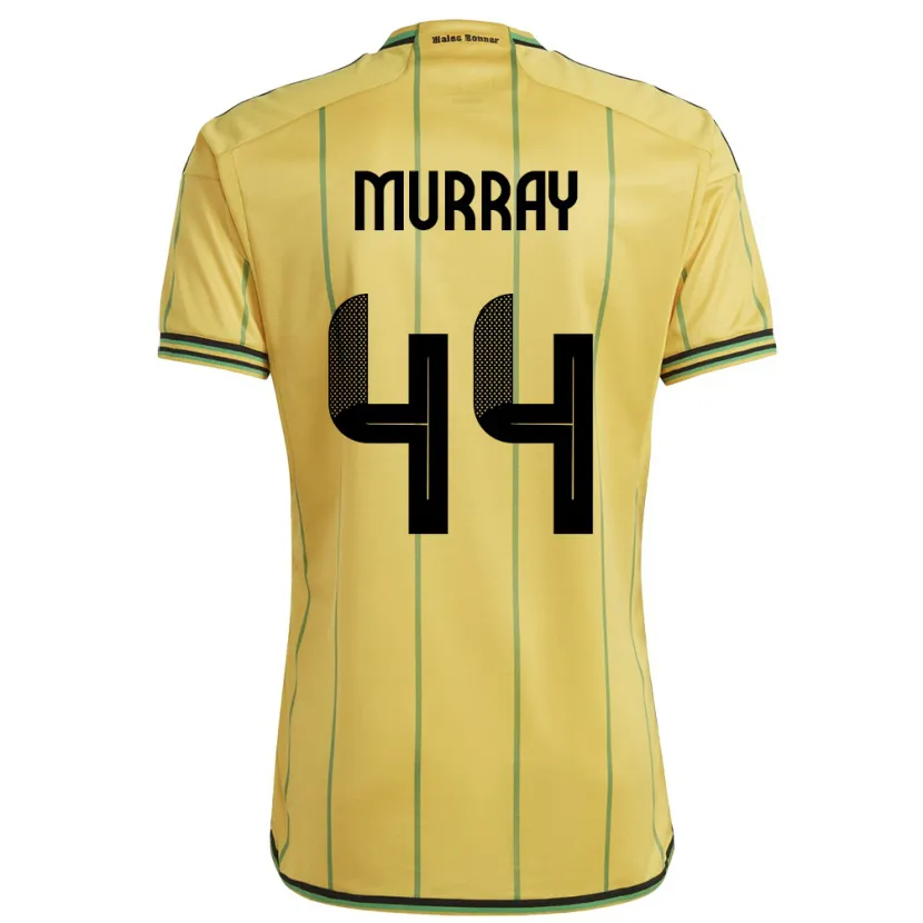Danxen Herren Jamaika Satara Murray #44 Gelb Heimtrikot Trikot 24-26 T-Shirt