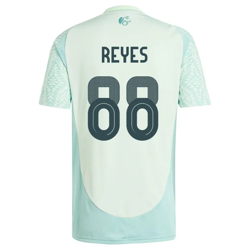 Danxen Herren Mexiko Maricarmen Reyes #88 Leinengrün Auswärtstrikot Trikot 24-26 T-Shirt