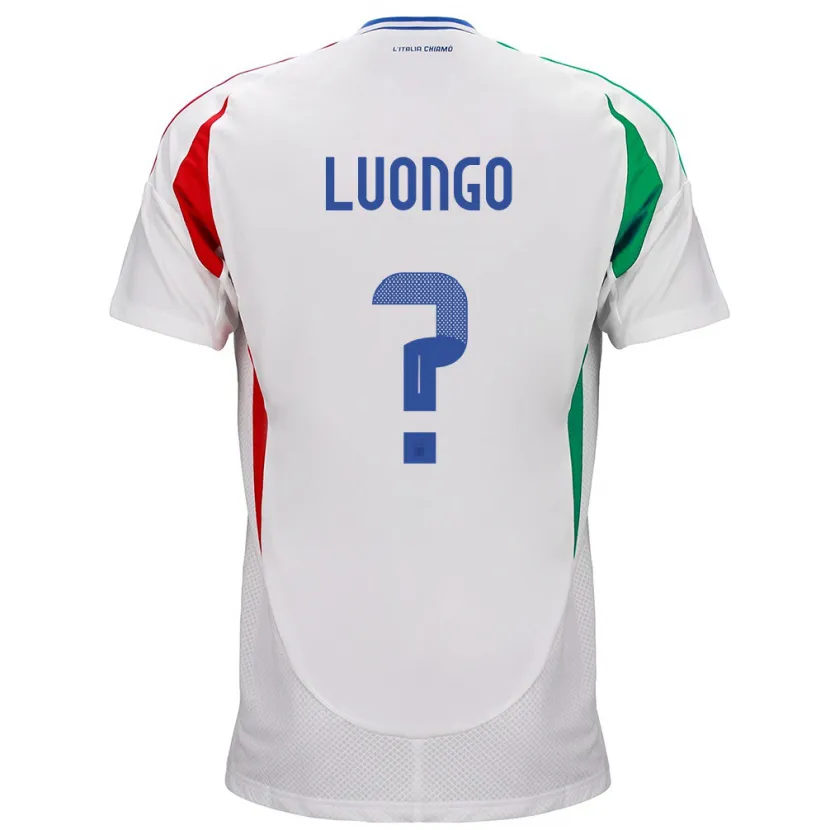 Danxen Herren Italien Andrea Luongo #0 Weiß Auswärtstrikot Trikot 24-26 T-Shirt