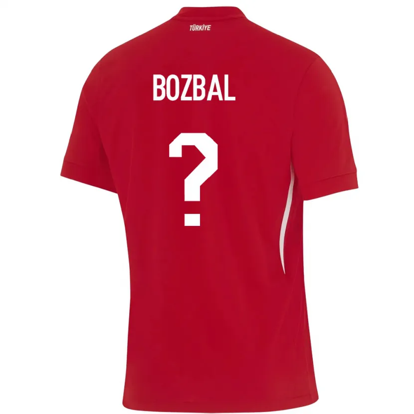 Danxen Herren Türkei Birsen Bozbal #0 Rot Auswärtstrikot Trikot 24-26 T-Shirt