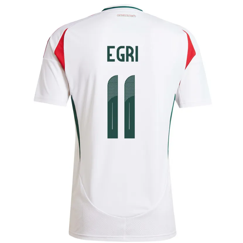 Danxen Herren Ungarn Imre Egri #11 Weiß Auswärtstrikot Trikot 24-26 T-Shirt