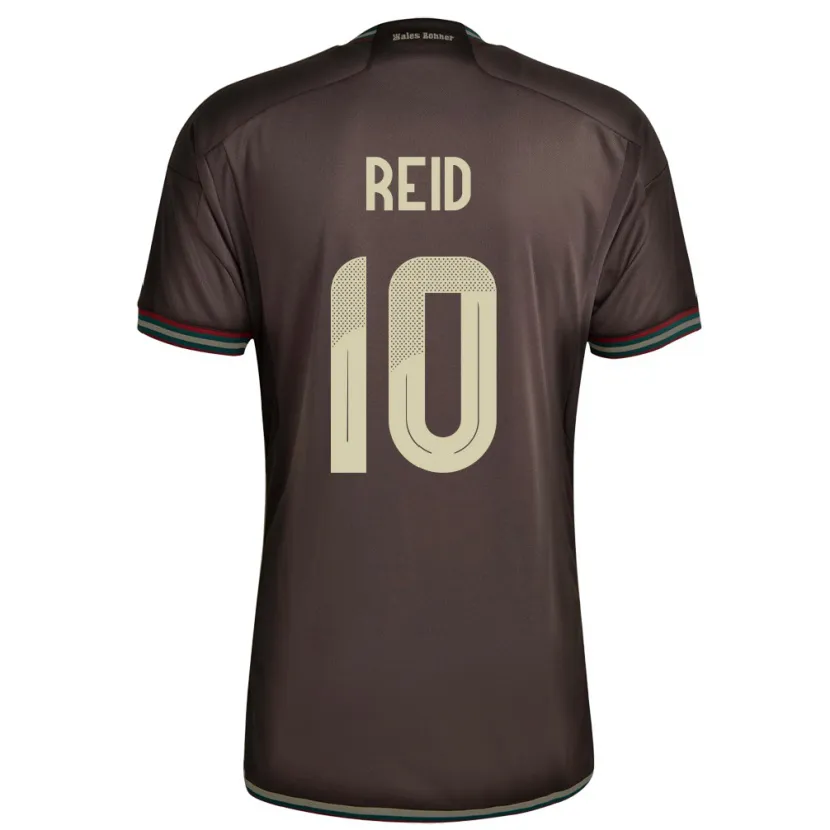 Danxen Herren Jamaika Bobby De Cordova-Reid #10 Nachtbraun Auswärtstrikot Trikot 24-26 T-Shirt