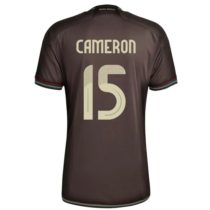 Danxen Herren Jamaika Tiffany Cameron #15 Nachtbraun Auswärtstrikot Trikot 24-26 T-Shirt