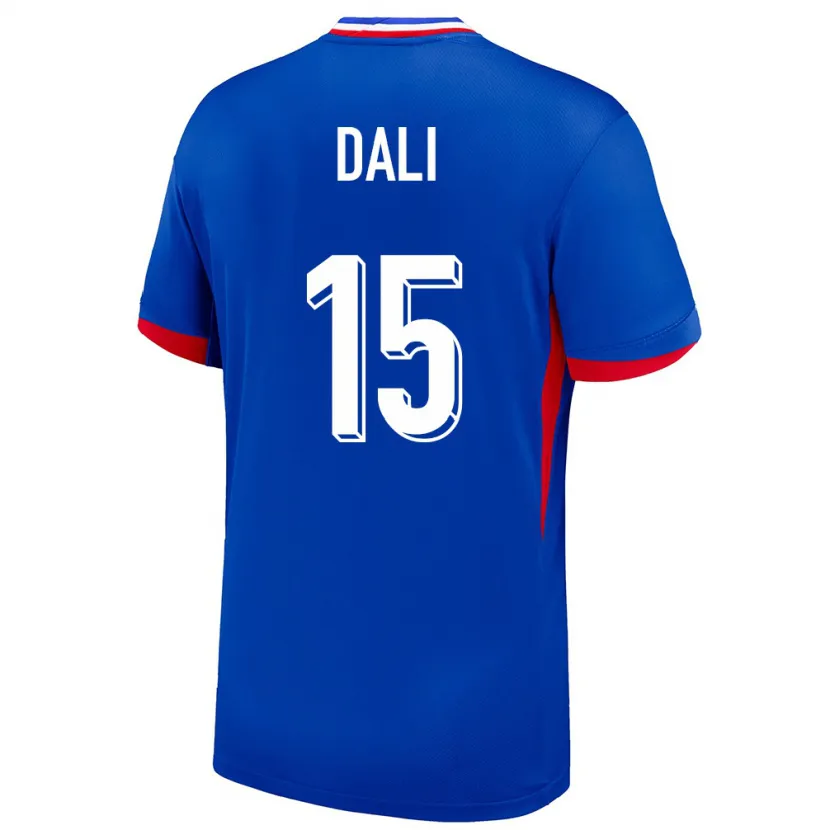 Danxen Damen Frankreich Kenza Dali #15 Blau Heimtrikot Trikot 24-26 T-Shirt