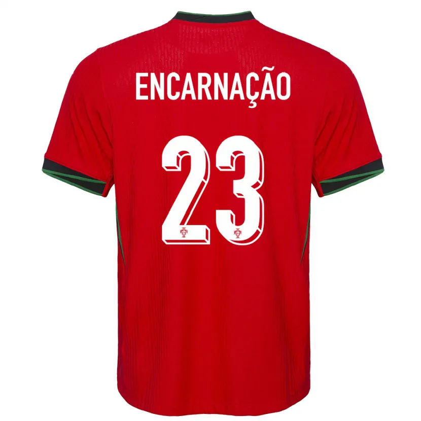 Danxen Damen Portugal Telma Encarnacao #23 Rot Heimtrikot Trikot 24-26 T-Shirt